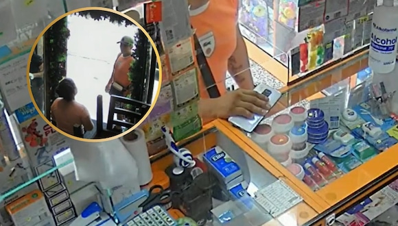 TROME - ¡INSÓLITO! Captan a extorsionador cobrando cupos en negocios de SJL: “Me tienes que dar un sobre”