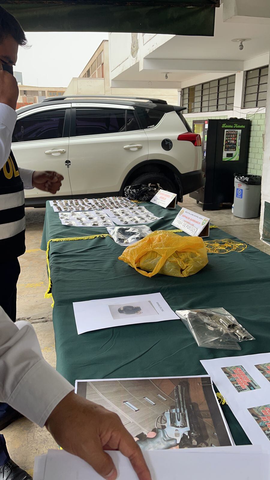 Policía dio conferencia de prensa sobre el caso.