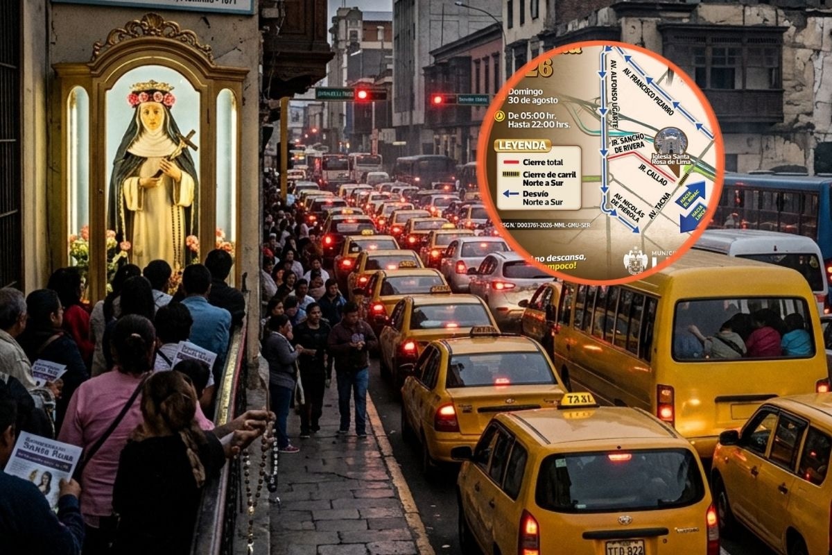 Conductores deberán tomar sus precauciones por las restricciones en el Centro de Lima.