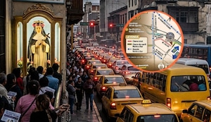 Santa Rosa de Lima: conoce los desvíos y calles cerradas este 30 de agosto