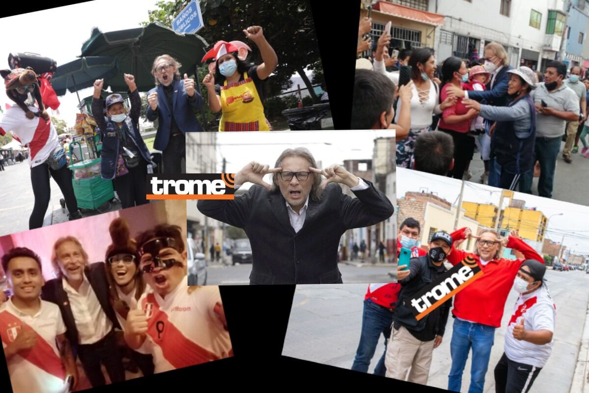 En las calles la gente abraza al 'doble' de Gareca y expresa el cariño que quisieran dar al 'Tigre'. (Entrevista: Isabel Medina / Fotos: Allengino Quintana y Britanie Arroyo / Trome)