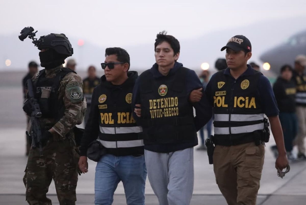 Jhonsson Cruz Arce fue trasladado a Lima la tarde del miércoles. (Foto: El Comercio)