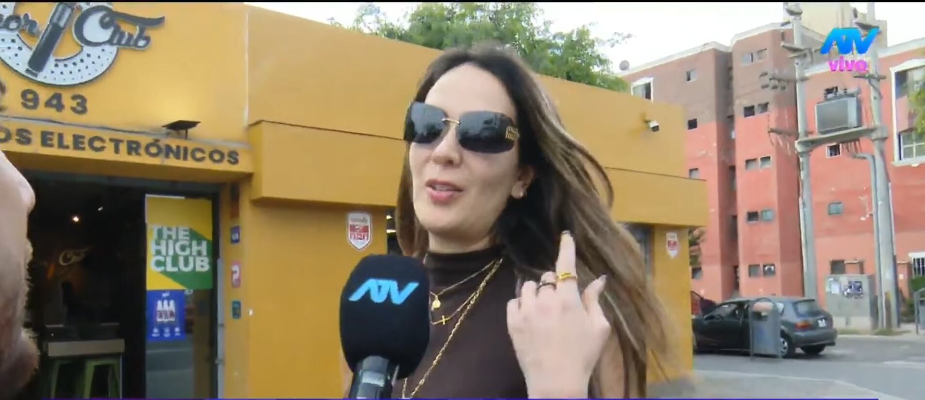 Modelo se pronuncia tras el 'ampay' de su esposo. (Fuente: ATV)