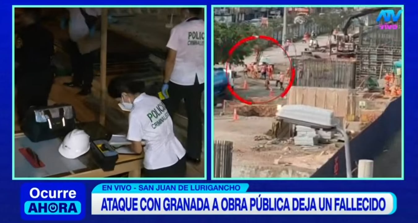 El capataz de la obra pública falleció, mientras otros dos resultaron heridos.