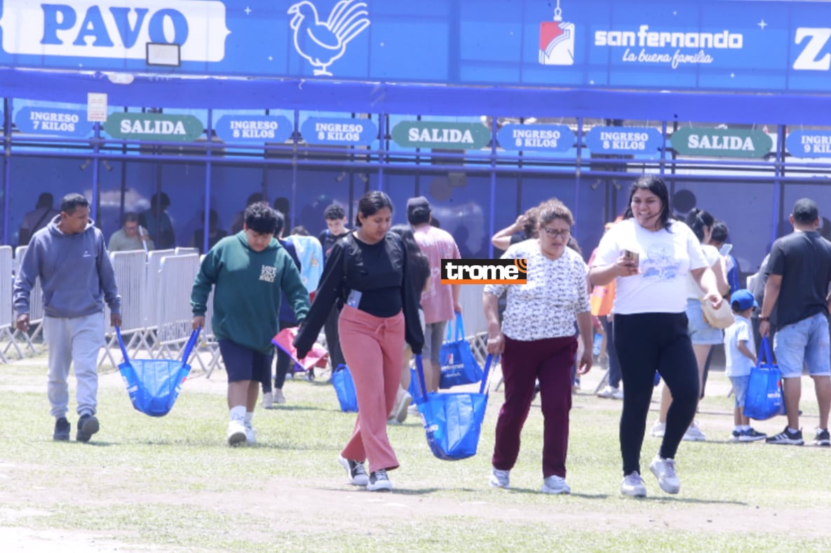 Abrieron las paviferias, para canjear vales físicos y digitales de pavo y de cerdo. Mira dónde, los horarios y tipos de vales. (Entrevista: Isabel Medina / Foto: Allengino Quintana / Trome),