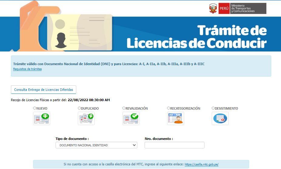 Tienes que reservar cita para recoger tu licencia de conducir.
