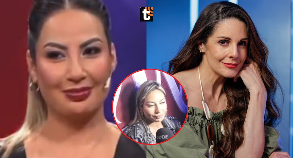 Pamela López stoned to Rebeca Escribens for insinuating that she has no talent: