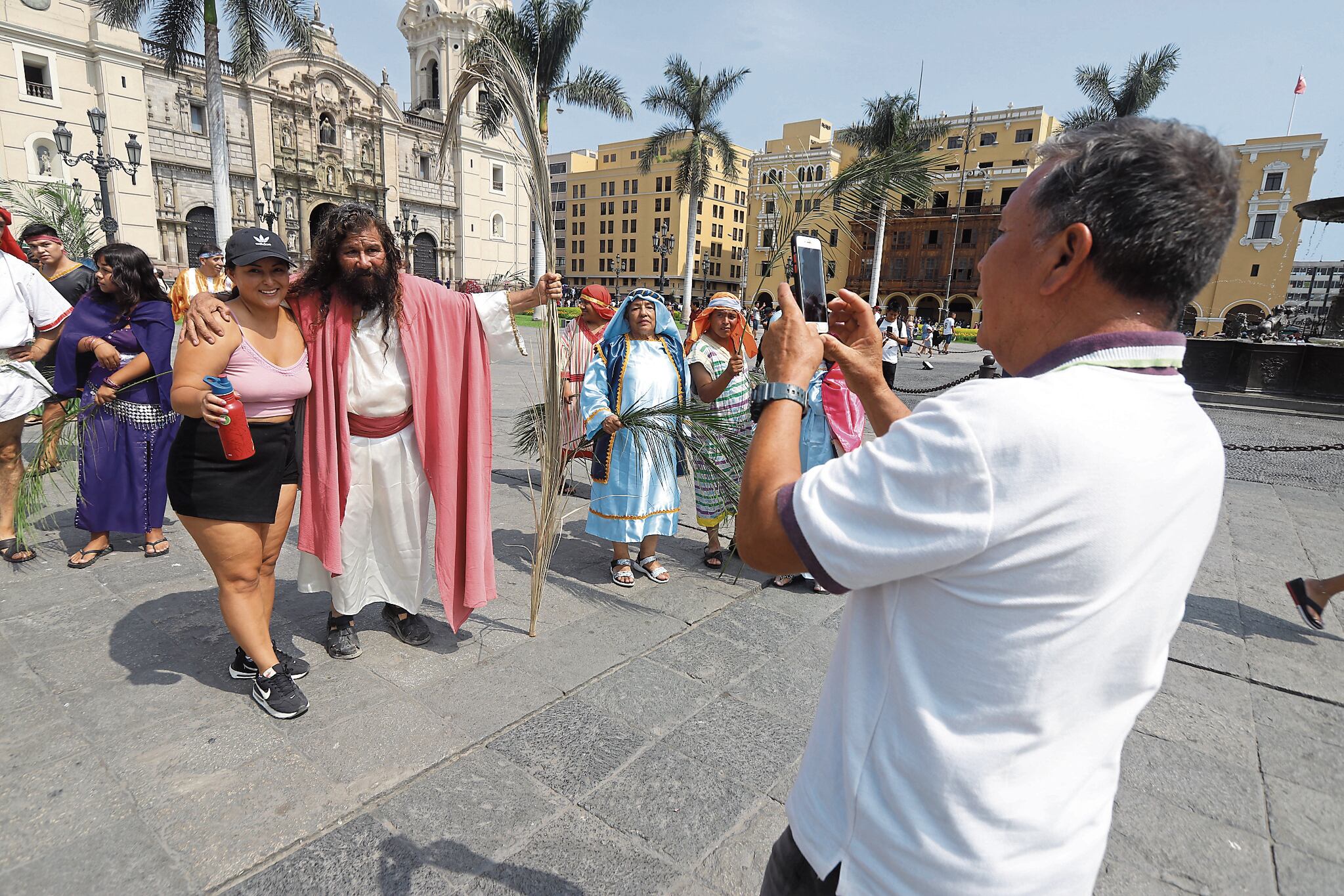 Cristo Cholo, Mario Valencia. Foto: Eduardo Cavero