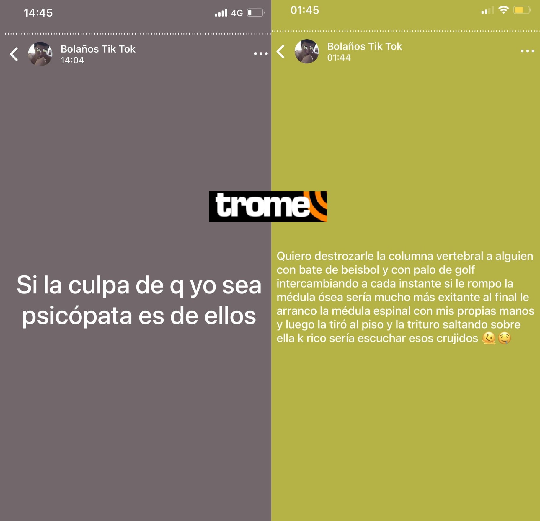 Denuncian a tiktoker peruano de audio viral ‘cómo es posible este suceso’