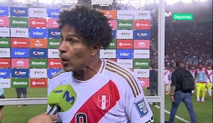 ¡Paolo Guerrero explotó por arbitraje!: “Somos coj... No nos pueden poner terna chilena” | VIDEO