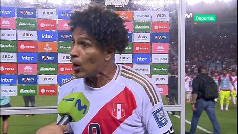 ¡Paolo Guerrero explotó por arbitraje!: “Somos coj... No nos pueden poner terna chilena” | VIDEO