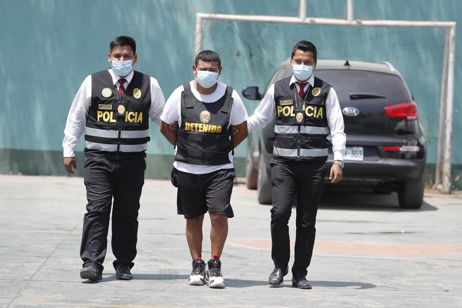 Sujeto, apodado 'Torito', fue intervenido por la Policía horas después de intentar matar a su expareja, en Puente Piedra. | Foto: Joseph Ángeles