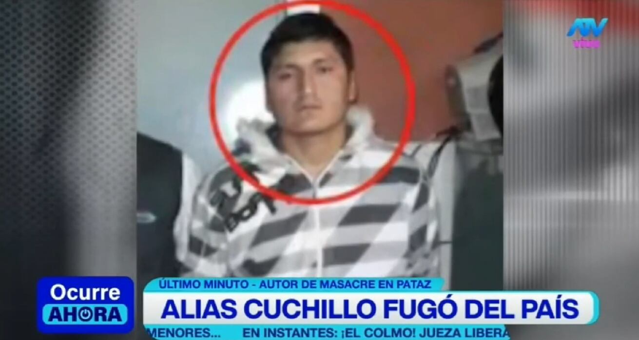 'Cuchillo' es sindicado como uno de los presuntos autores del asesinato de 13 trabajadores en Pataz.