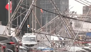 Jesús María: Tres trabajadores heridos tras caída de estructura metálica de festival del cómic en Campo de Marte