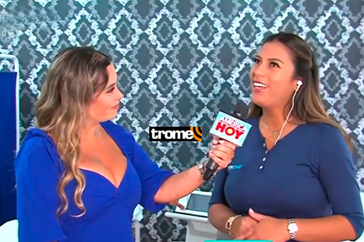 Rosa Fuentes se pronuncia por primera vez EN VIVO. Foto: Captura América TV.