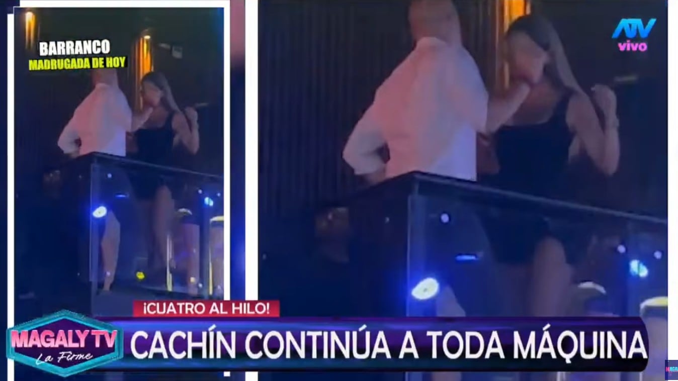 Carlos Alcántara es 'ampayado' otra vez con una jovencita.