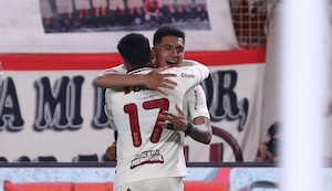 César Inga puso el 1-1 de Universitario ante Comerciantes con un GOLAZO al filo del área | VIDEO