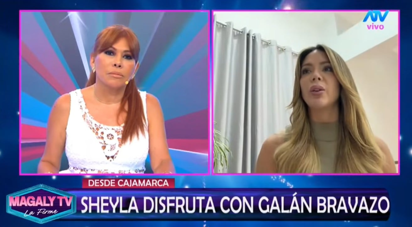 Sheyla Rojas en Magaly TV La Firme.
