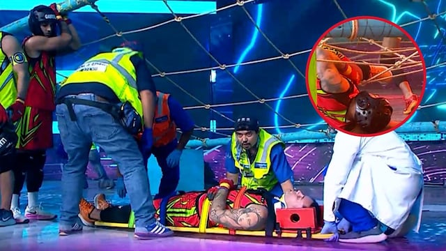 ¡Fuerte caída! Pancho Rodríguez sufre accidente en programa