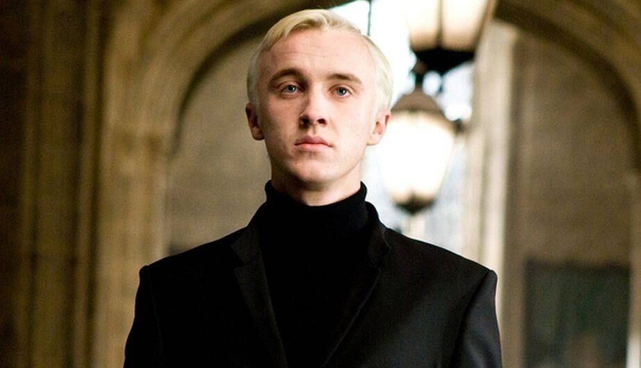 Tom Felton como el villano Draco Malfoy. (Foto: Warner Bros.)