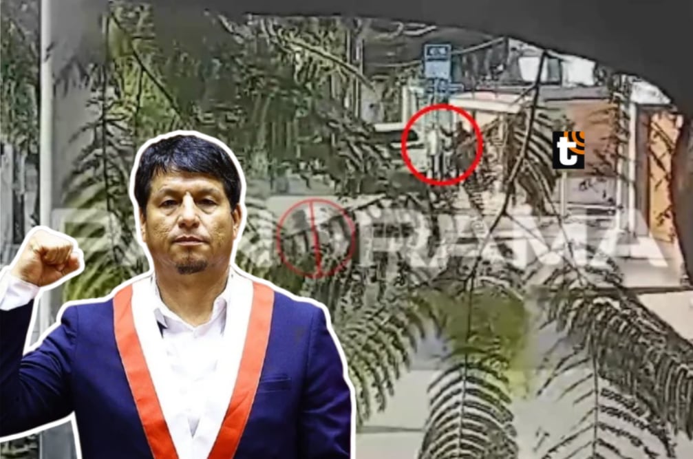 ¡Salen a la luz! Imágenes de la intervención del diputado Julián Pérez Mallqui, acusado de agredir a expareja