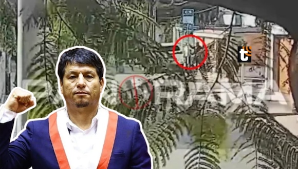 TROME- Imágenes de la intervención del diputado Julián Pérez Mallqui, acusado de agredir a expareja