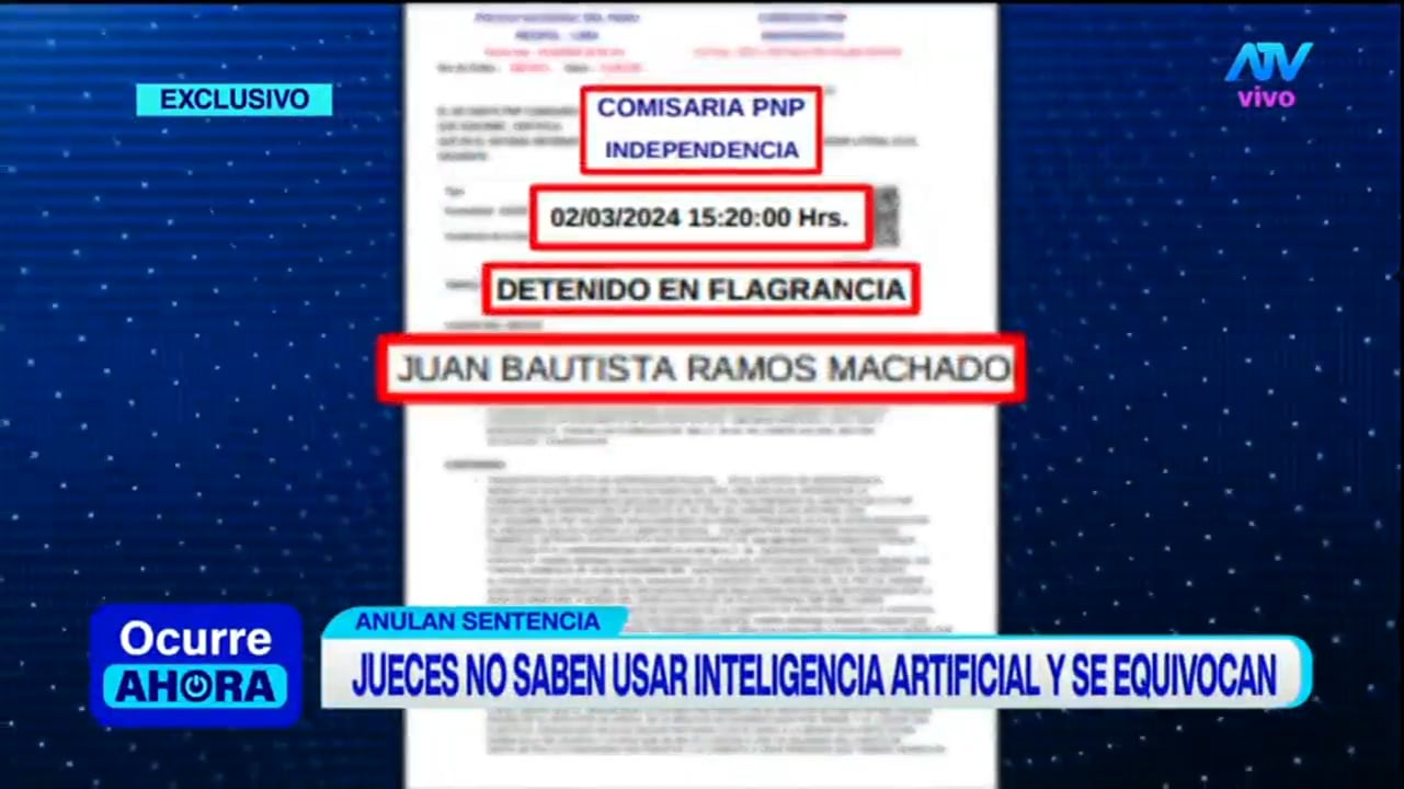 Denuncia contra Juan Bautista Ramos Machado presentada por la menor de 12 años | Foto: Captura de ATV Noticias