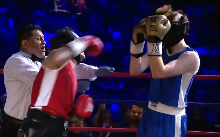 Glogloking venció a Shadoune en la primera pelea de la Noche Dorada. (Captura Kick)