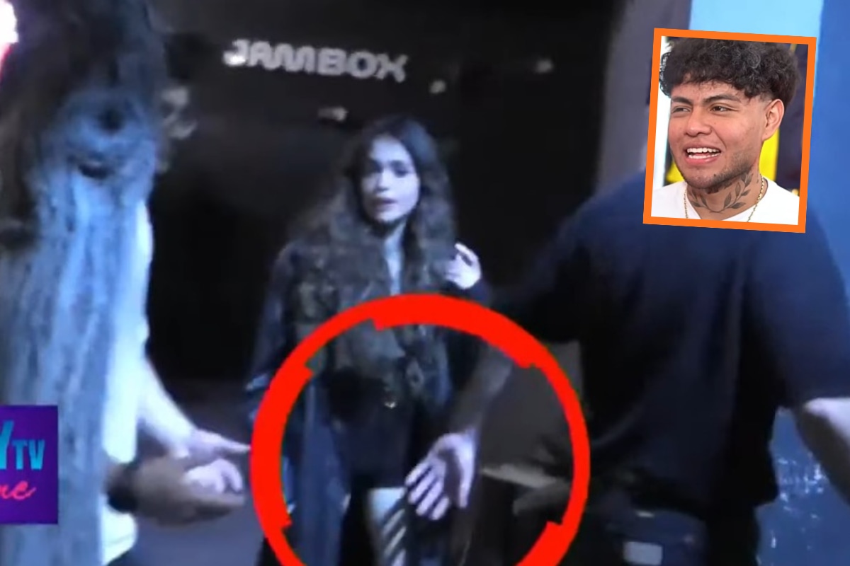 Neutro no lo veas. Mayra Goñi fue captada junto a Rodrigo Brand. (Magaly Tv)