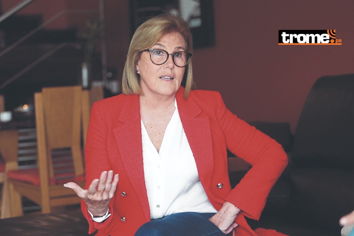 Mónica Delta cree que la prisión de Yenifer Paredes no debe dejar dormir a Pedro Castillo y está segura de que el gobierno protege al prófugo Juan Silva. (Foto: Jesús Saucedo / @gec)