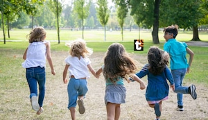 Cuiden a niños como un tesoro