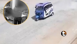 Las fuertes imágenes del choque de mototaxi que se llevó la vida de niña de 11 años y conductora de movilidad escolar