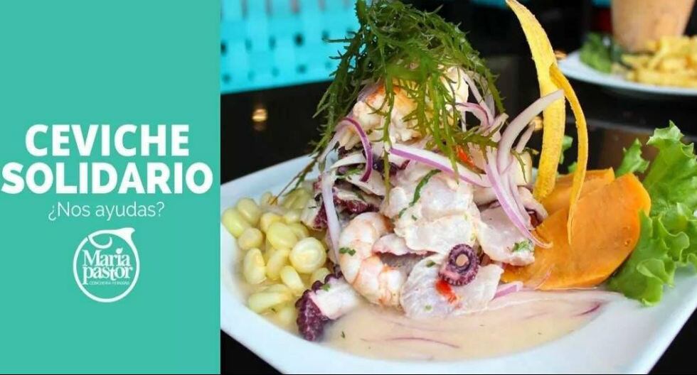 Lanzan iniciativa ´Cebiche solidario' para enfrentar dura crisis económica por restaurantes cerrados.