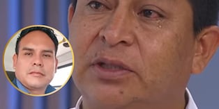 Dirigente José Quispe llora por compañero de la empresa Santa Catalina asesinado