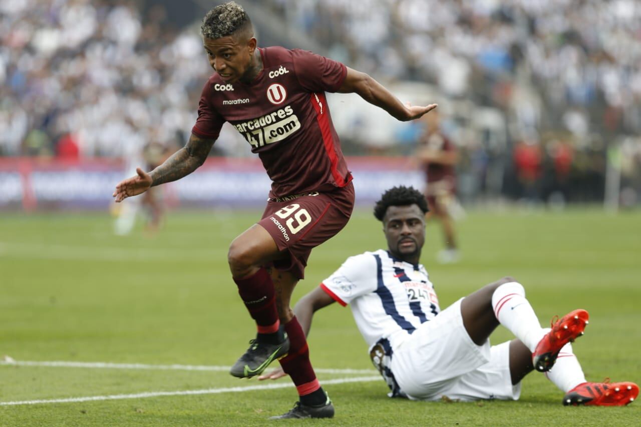 Andy Polo viene jugando muy bien y uno de sus mejores duelos fue el clásico contra Alianza Lima