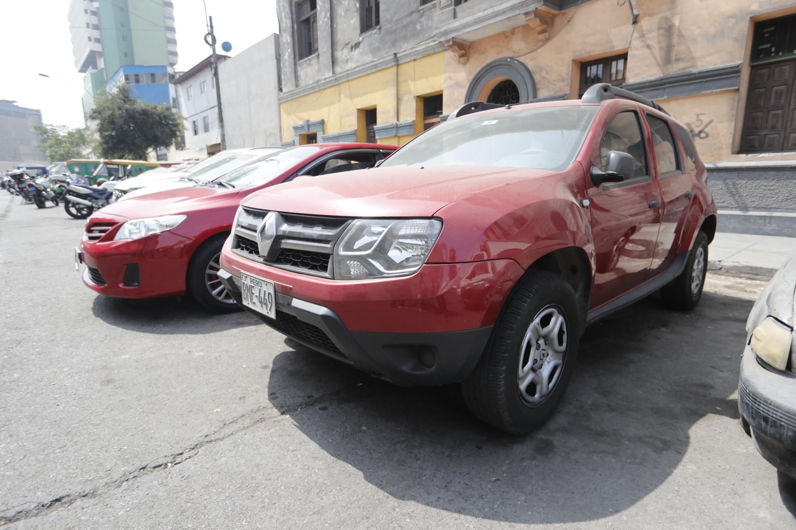 Restos de Lucy Melgarejo también fueron trasladados en este vehículo. (@photo.gec)