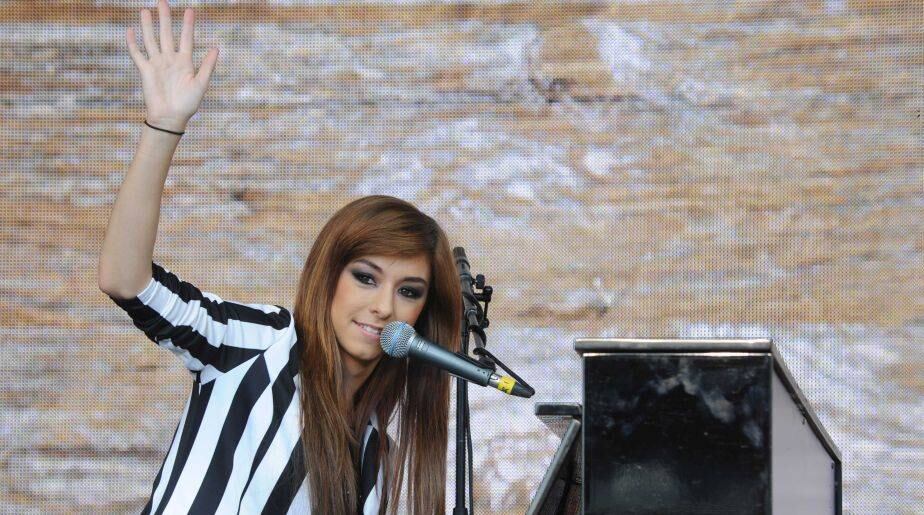 Christina Grimmie en una presentación. (Foto: Getty Images)