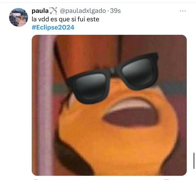 Eclipse Solar total 2024: Los memes más virales (Fotos: Twitter)