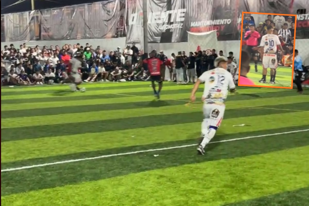 Emocionante partido entre equipos de Christian Cueva y Gerald Oropeza termina con triunfo del 'Patrón'