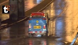 Lima y Callao: fuerte llovizna deja pistas y veredas con grandes charcos esta madrugada