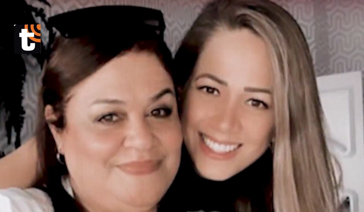 Melissa Klug y su suegra