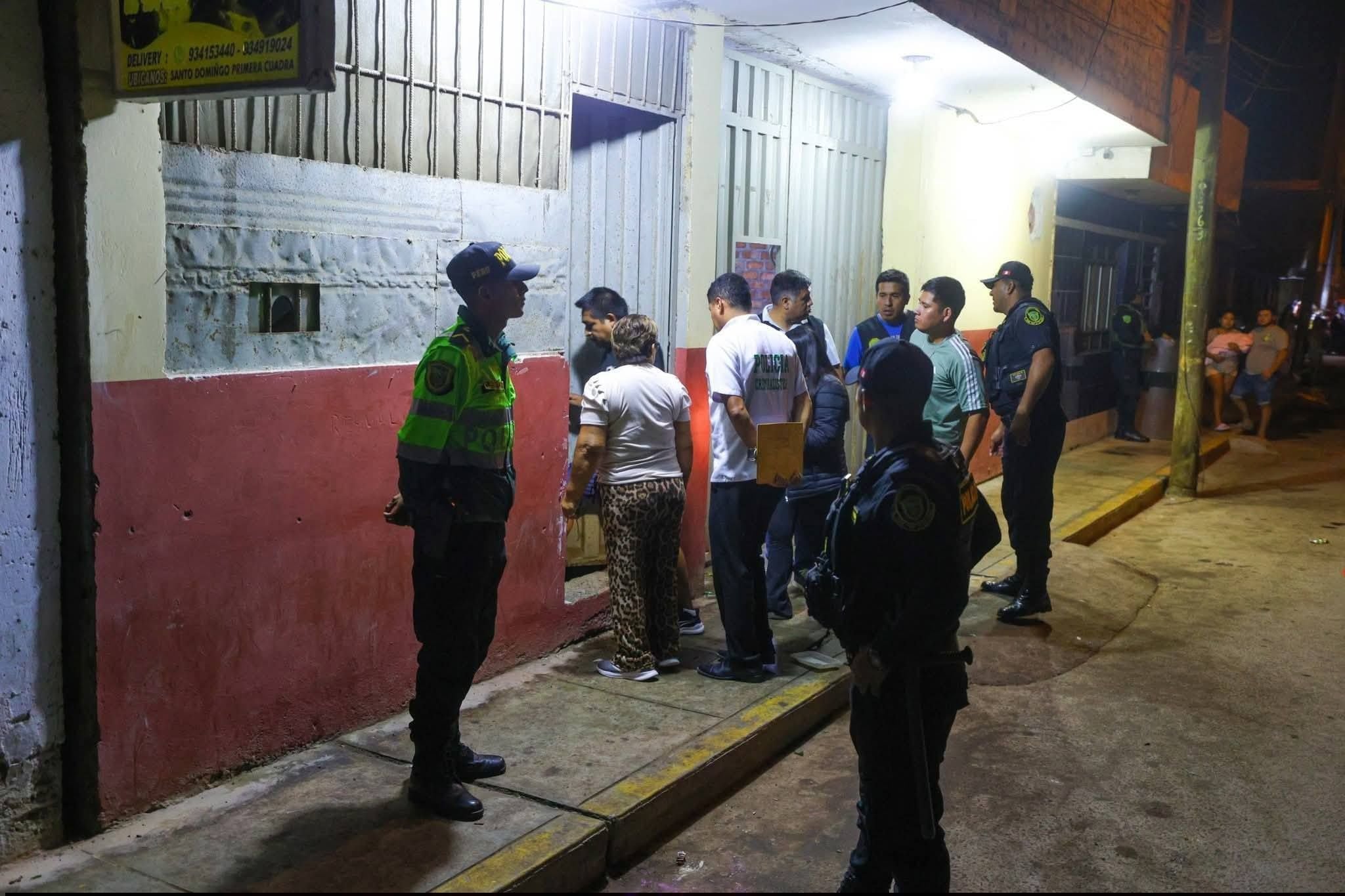 Balacera en fiesta chicha en Chimbote