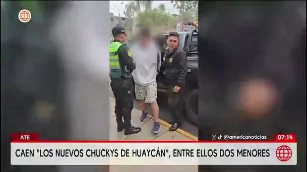 Dos menores de edad y una mujer cayeron con explosivos. Foto: América noticias