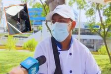 San Isidro: Devuelven carretilla a cevichero de video viral