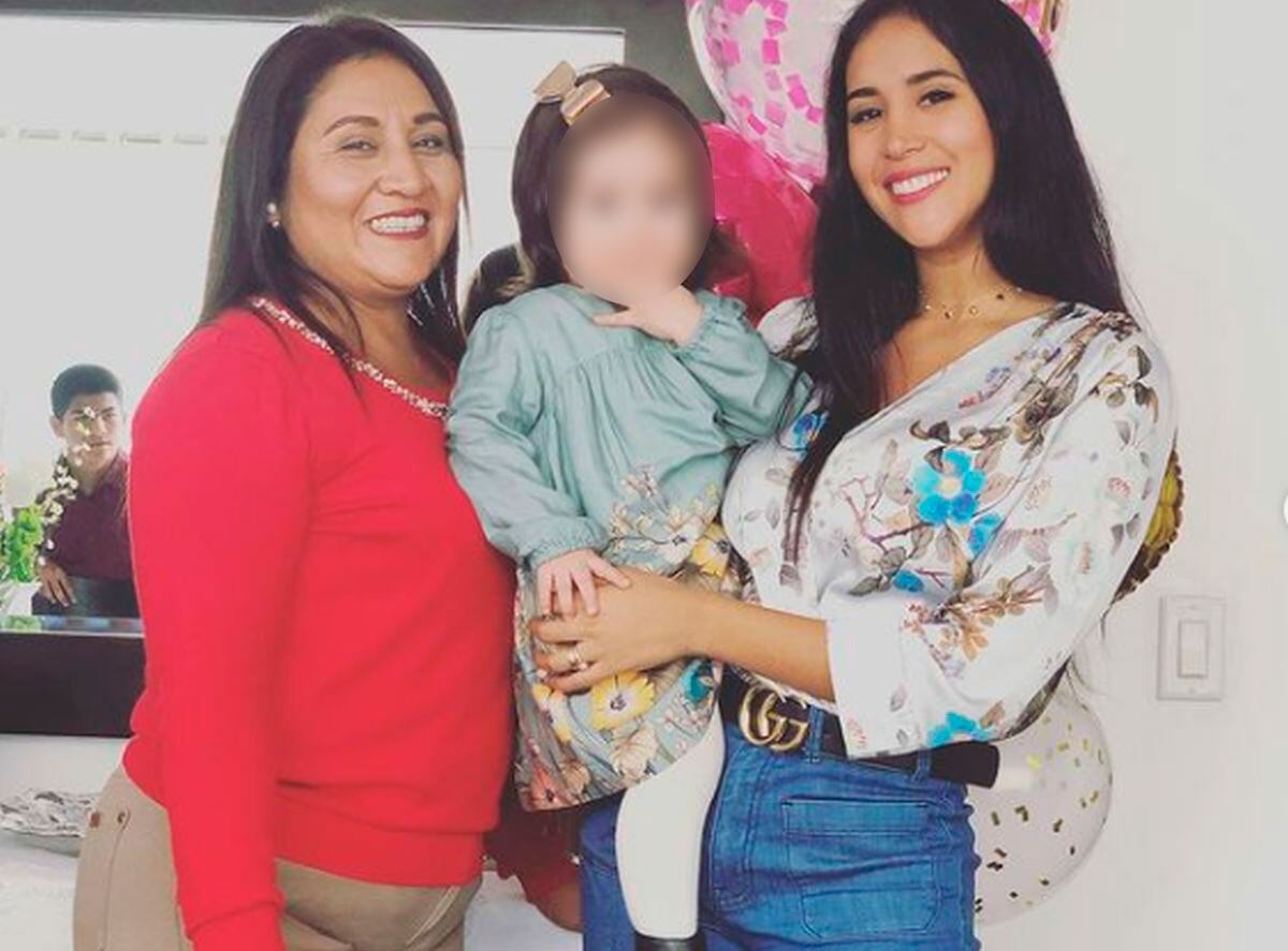 Celia Rodríguez junto a su hija y su nieta en una imagen familiar (Foto: Melissa Paredes / Instagram)