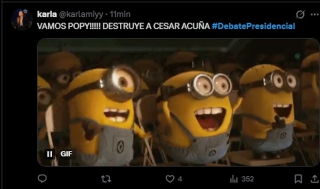 No te pierdas los mejores memes del debate de presidencial 2026. (Redes sociales)