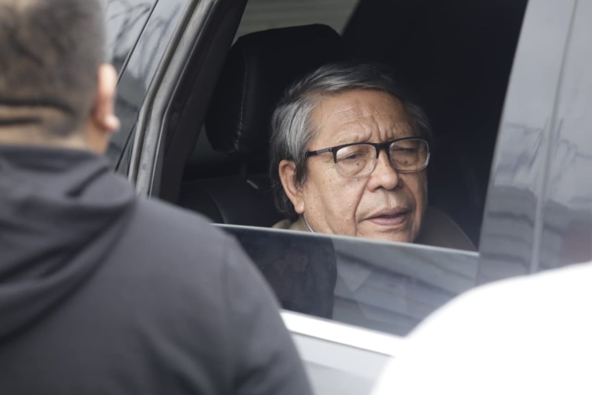 Ciro Castillo Rojo se presentó en el Gore Callao, pero no logró retomar funciones. (Foto: Lenin Tadeo/@photogec)