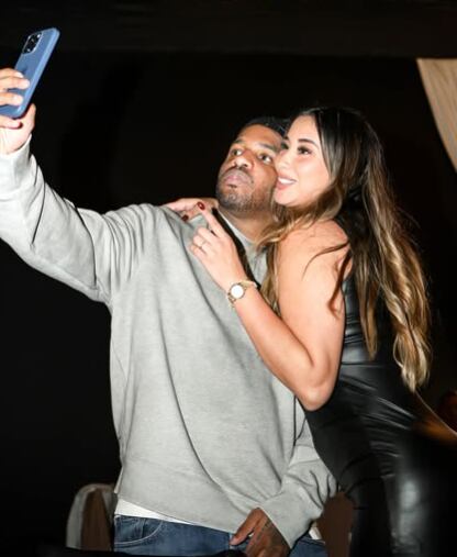 Jefferson Farfán y Xiomy Kanashiro