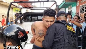 Iquitos: PNP capturó a hombre que intentó asesinar a su propia madre
