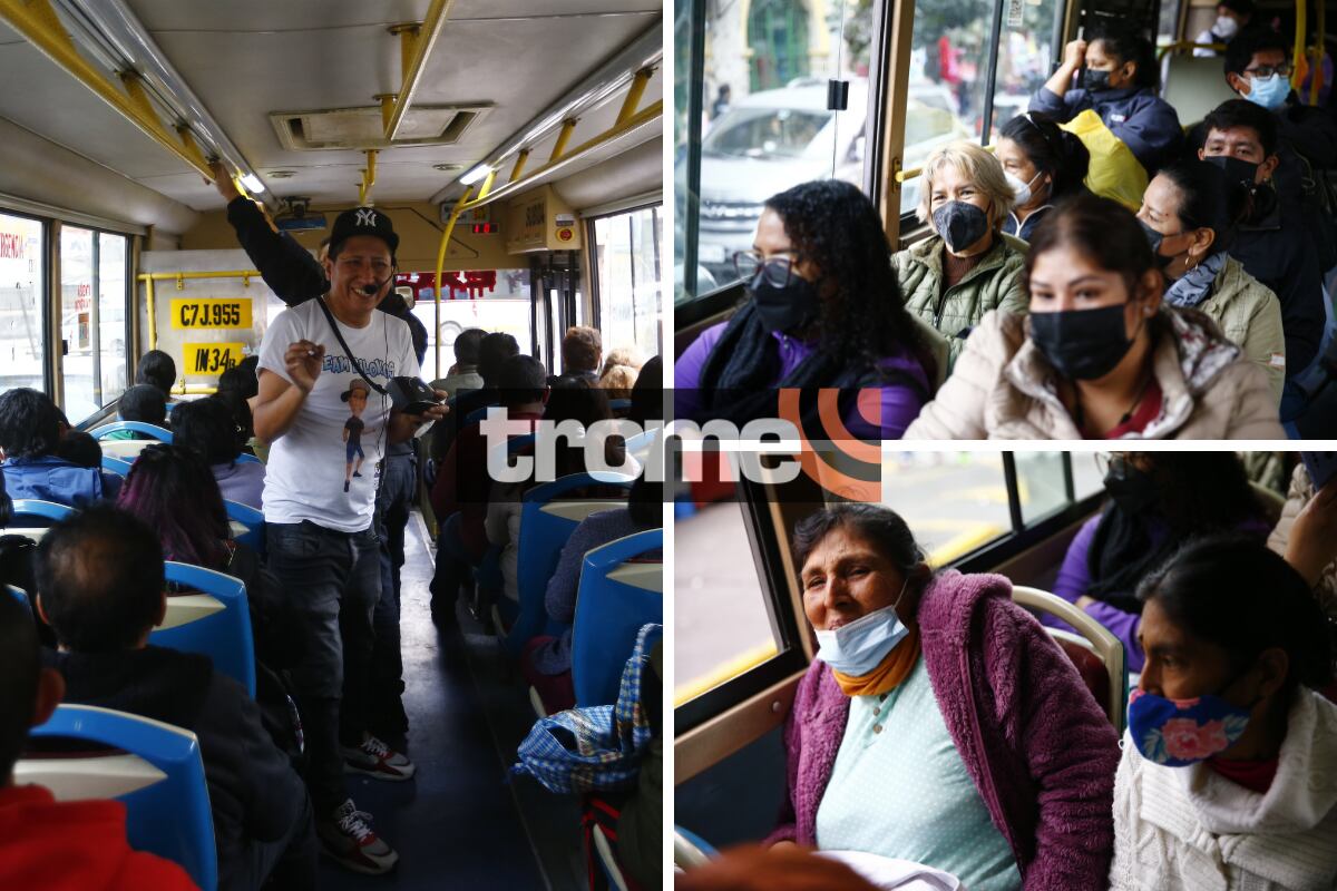Cómico Wi-Wi realiza shows humorísticos en los buses